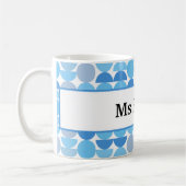 Mug Cadeau de fin d'année pour l'enseignant Milieu de (Gauche)