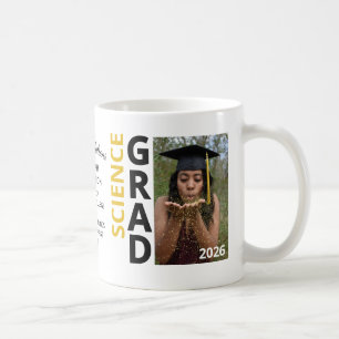 Mug Cadeau de fin d'études 2026 SCIENCE Photo Grad