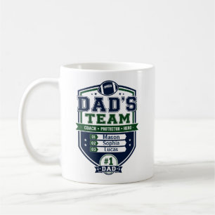 Mug Cadeau de football personnalisé pour la fête des p