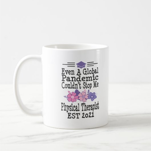 Mug Cadeau de graduation de thérapeute physique DPT 20 (Gauche)