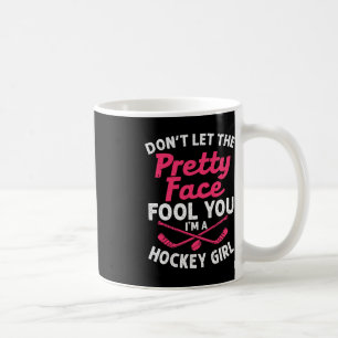 Mug Cadeau De Hockey Fun Girl Pour Femmes Enfants Pla 