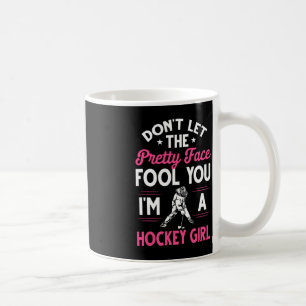 Mug Cadeau De Hockey Fun Girl Pour Femmes Enfants Pla