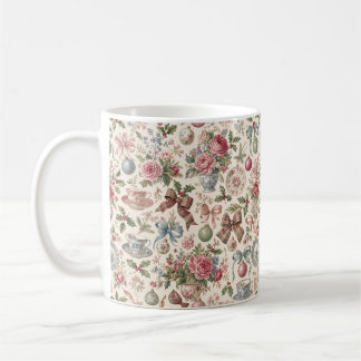 Mug Cadeau de jardin de roses vintage pour amateur de