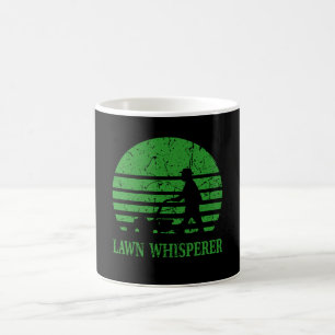 Mug Cadeau de jardinier discret tondeur de pelouse