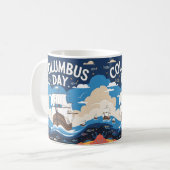 Mug cadeau de jour Columbus (Devant gauche)