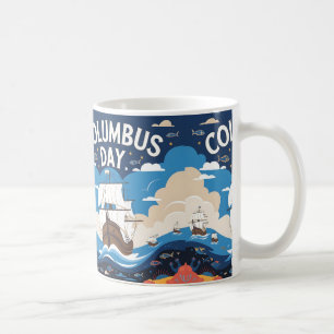 Mug cadeau de jour Columbus
