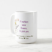 Mug cadeau de jour de mère élégant (Devant gauche)