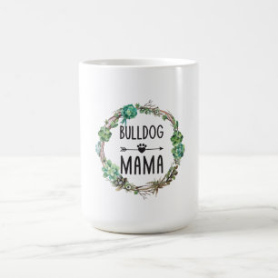 Mug Cadeau de jour de mères de maman Funny Bulldog