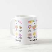 Mug Cadeau de jour de reconnaissance des enseignants p (Devant gauche)