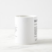 Mug Cadeau de la BAföG (Centre)