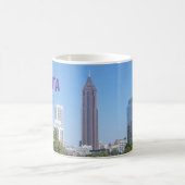 Mug Cadeau de la Coupe de café Pittoresque Atlanta Geo (Centre)