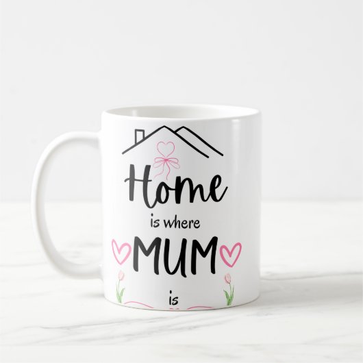 Mug cadeau de la fête des mères (Gauche)