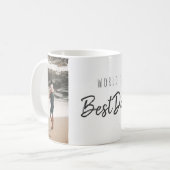 Mug Cadeau de la fête des pères écriture moderne Meill (Devant gauche)