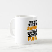 Mug Cadeau de la fête des pères pour docker Papa (Devant gauche)