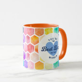 Mug Cadeau de la fête des pères- Unique (Devant droit)