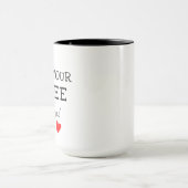 Mug Cadeau de la Journée Valentines pour mari Boyfrien (Centre)