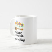 Mug Cadeau de la musicothérapie (Devant gauche)