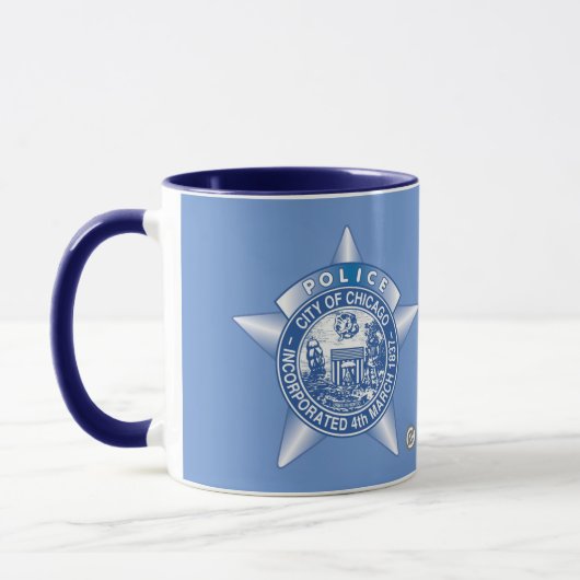 Mug cadeau de la police de Chicago (Gauche)