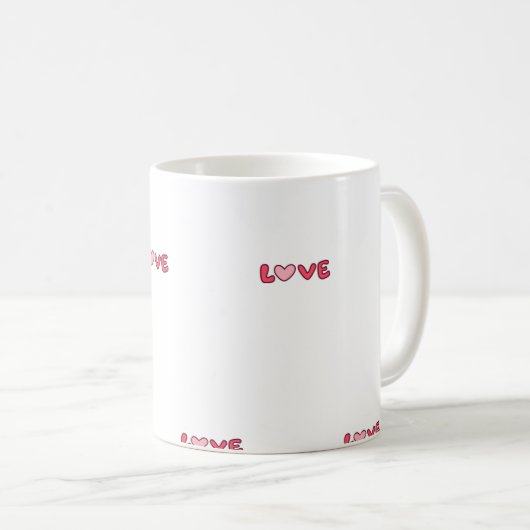 Mug Cadeau de la Saint-Valentin (Devant droit)