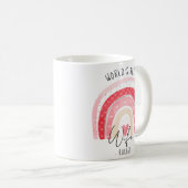 Mug Cadeau de la Saint-Valentin Meilleure Femme du Mon (Devant droit)