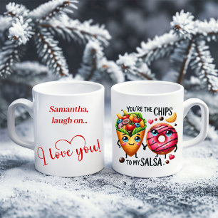 Mug Cadeau de la Saint-Valentin Personnalisé Humou