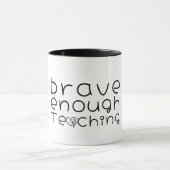 Mug Cadeau de la Saint-Valentin professeur merci (Centre)