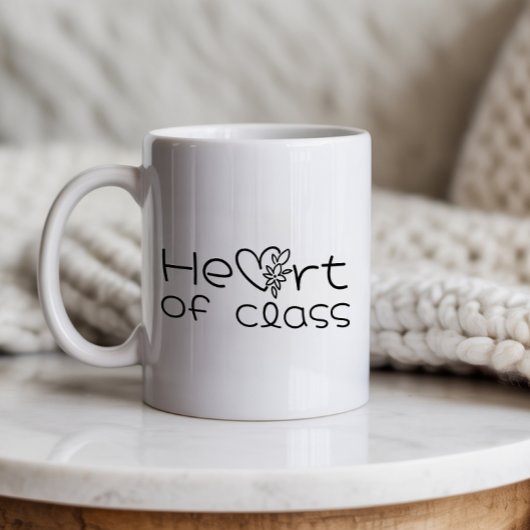 Mug Cadeau de la Saint-Valentin professeur merci