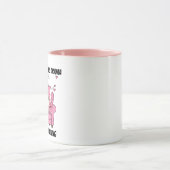 Mug Cadeau de la Saint-Valentin : Pyjama, Canapé, Snac (Centre)