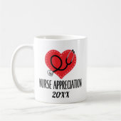 Mug Cadeau de la Semaine d'appréciation des infirmière (Gauche)