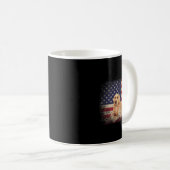 Mug Cadeau de Labrador Retriever Chien 4 Juillet Améri (Devant droit)