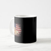 Mug Cadeau de Labrador Retriever Chien 4 Juillet Améri (Devant gauche)