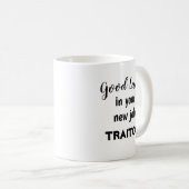 Mug Cadeau De Laisser Drôle Personnalisable Pour Le Ca (Devant droit)