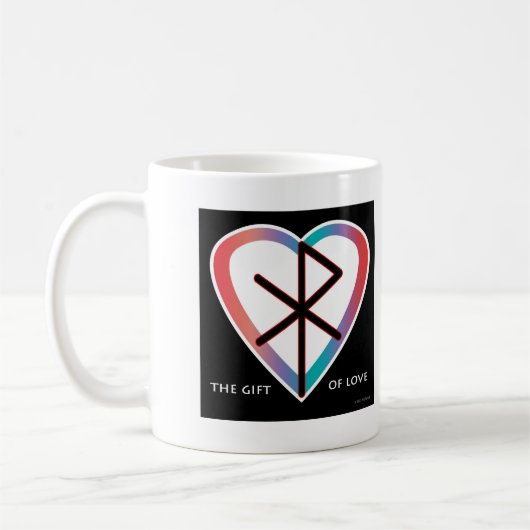 Mug Cadeau de l'Amour Bindrune (Gauche)