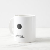 Mug Cadeau de l'anglais d'humour de ponctuation de (Devant gauche)