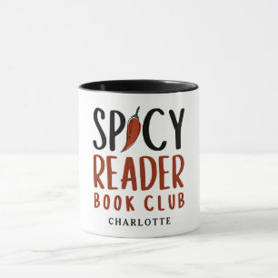 Mug Cadeau de lecteur de club de livre épicé Citation