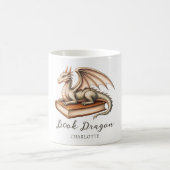 Mug Cadeau de lecteur de fantasy Dragon (Centre)