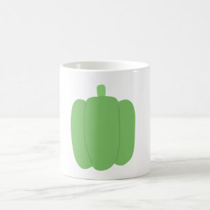 Mug Cadeau de légume poivron vert mignon
