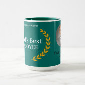 Mug Cadeau de l'employé le plus performant au monde (Centre)