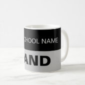 Mug Cadeau de l'enseignant de musique | Musique d'écol (Devant droit)