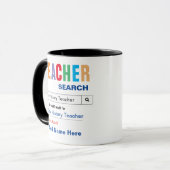 Mug cadeau de l'enseignant d'histoire (Devant gauche)