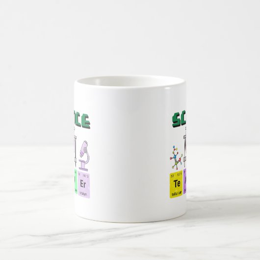 Mug, Cadeau De L'Enseignant En Science Pour La Mug (Centre)