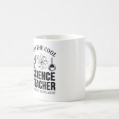 Mug Cadeau de l'enseignant en sciences cool (Devant droit)