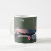 Mug Cadeau de l'enseignant Peinture Abstraite personna (Devant gauche)
