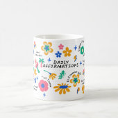 Mug Cadeau de l'enseignant super Floral avec des affil (Centre)