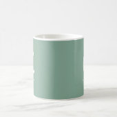 Mug Cadeau de lettre et de nom monogramme (Centre)