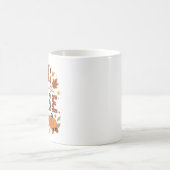 Mug Cadeau de l'infirmière d'automne - Citrouille mign (Centre)