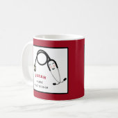 Mug Cadeau de l'infirmière praticienne (Devant gauche)