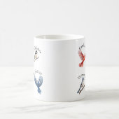 Mug Cadeau de l'observateur d'oiseaux chanteurs (Centre)