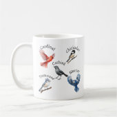Mug Cadeau de l'observateur d'oiseaux chanteurs (Gauche)