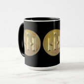 Mug Cadeau de logo Premium de Harvester International (Devant gauche)